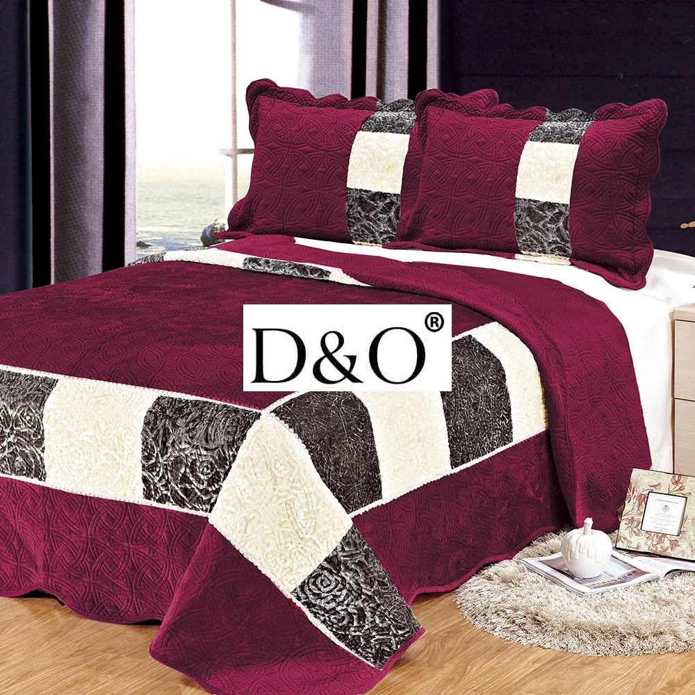 Classical Design Soft Velvet Patchwork Bedding Sets Buy Bedding Sets