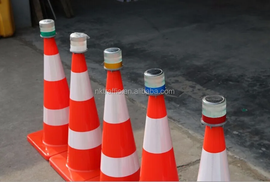 Nokin Blue Blinking Led Blue Traffic Cone Strobe Light Traffic Warning