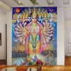 Religious Mythology Wallpaper Mural Southeast Indian Gods Wallpaper Custom Wallpaper Murals
