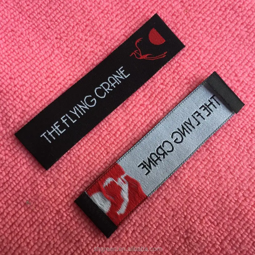 Black Damask Woven Collar Tag,Woven Label For Collar Buy Woven Collar