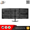 Six monitor mount metal monitor riser