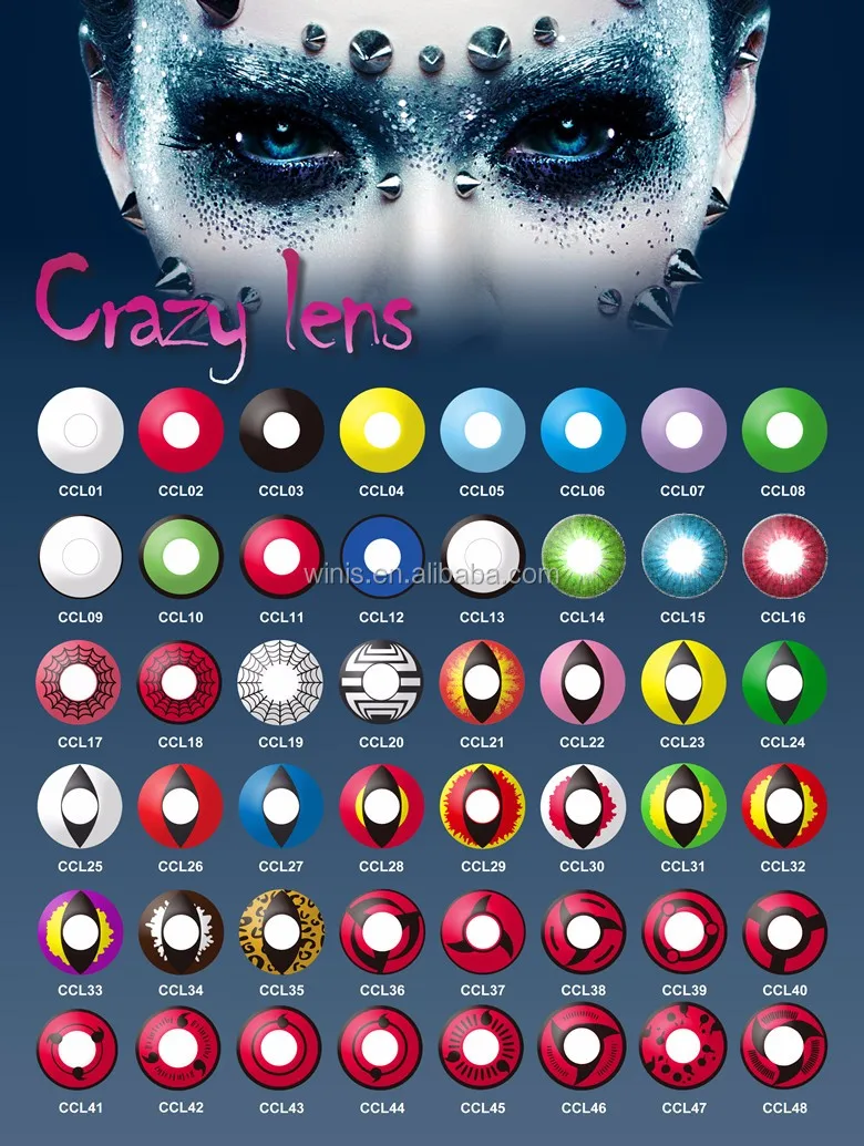 HOT selling cosplay crazy color contact lenses wholesale freshtone