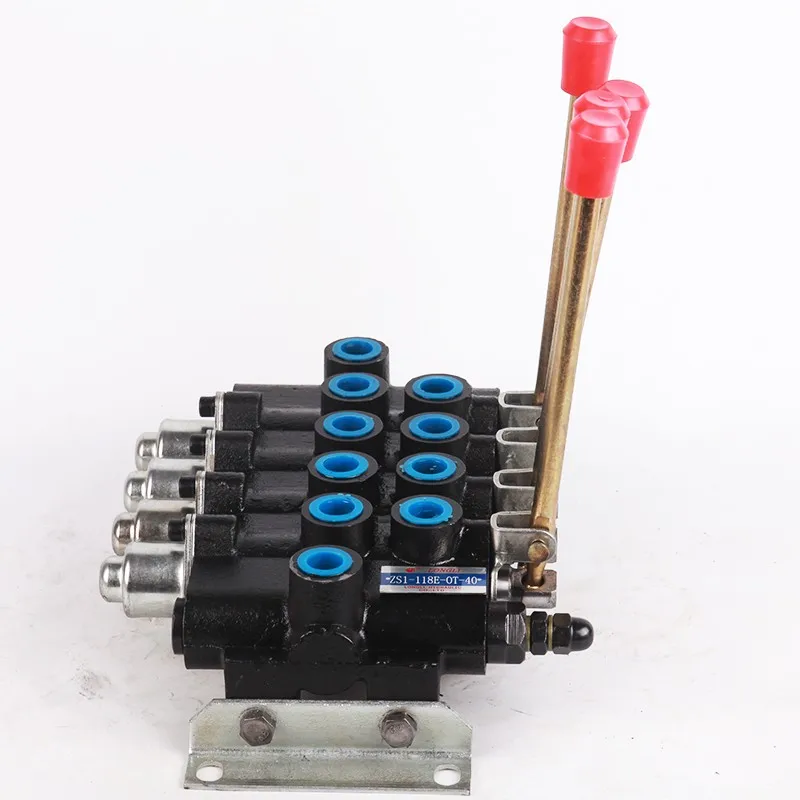 ZS1-40 hydraulic high pressure multiple way directional control valve 