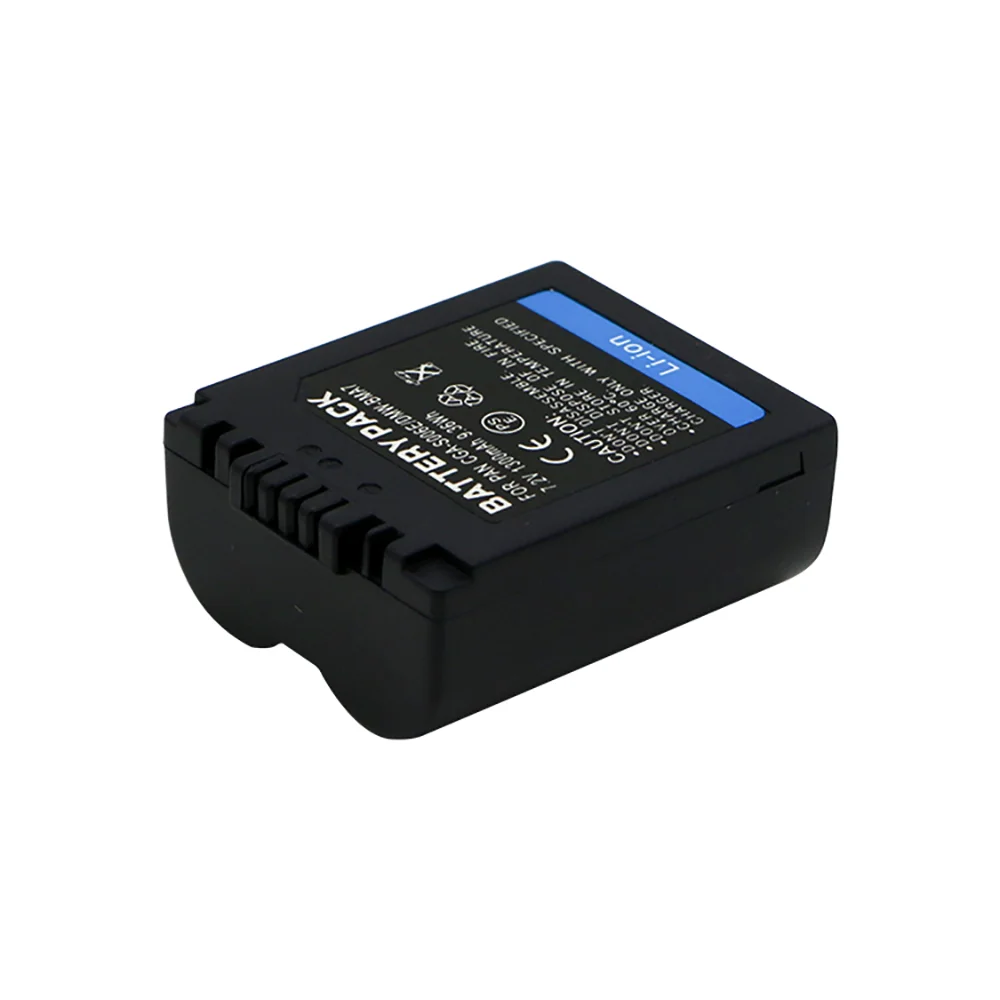 High Capacity Camera Battery For Panasonic Cgas006e Dmcfz7 Fz8 Fz18