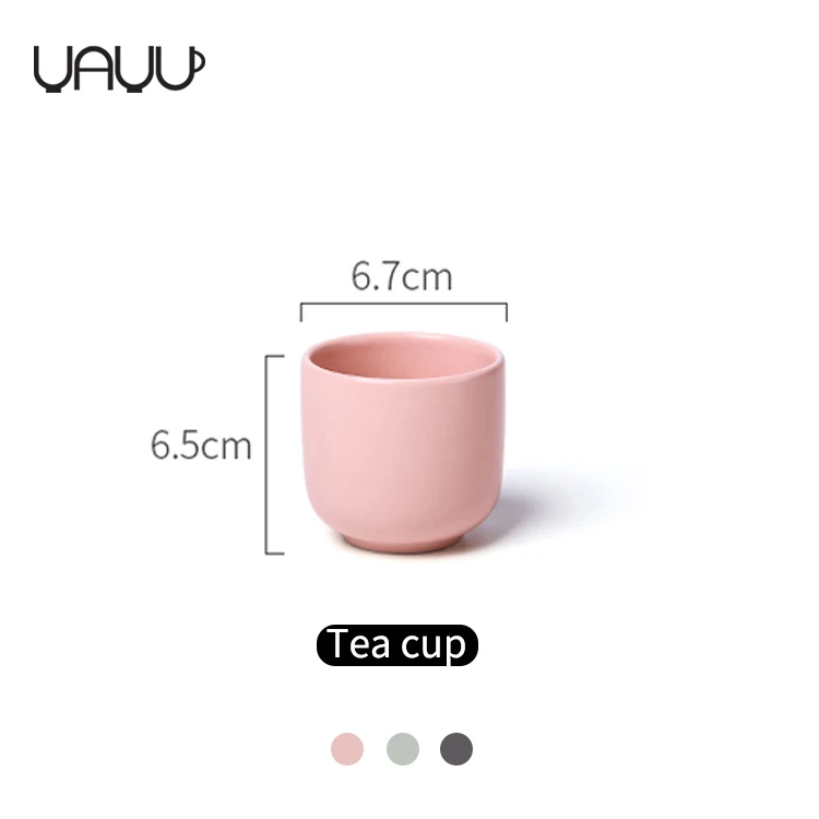Home Goods 150ml Ceramic Small Tea Cups / Tea Cup Without Handle Buy