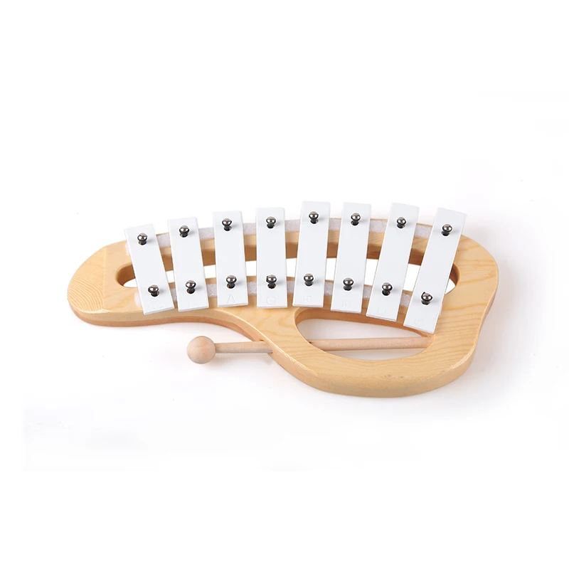 Kmise 15-Note Wooden Xylophone For Beginners & Kids - Metal Keys, Colorful, Educational Musical Instrument