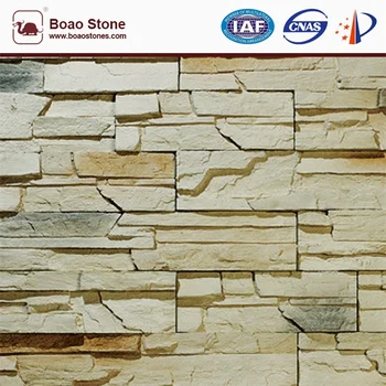 Artificial Stone Fireplace Mantel Cement Imitation Stone Siding