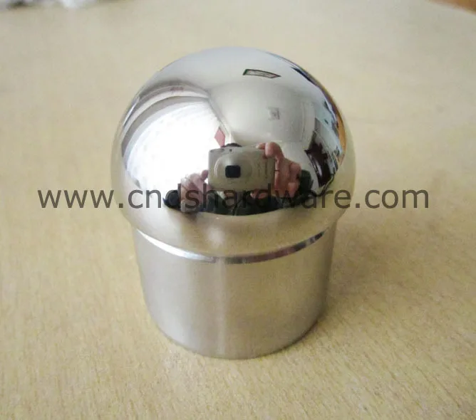 Ss304 Sphere Stainless Steel Tube End Caps/stainless Steel Pipe End