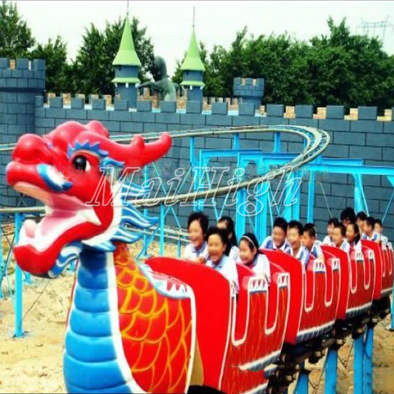 Amusement Rides Miniature Roller Coaster Slide Dragon - Buy Slide ...