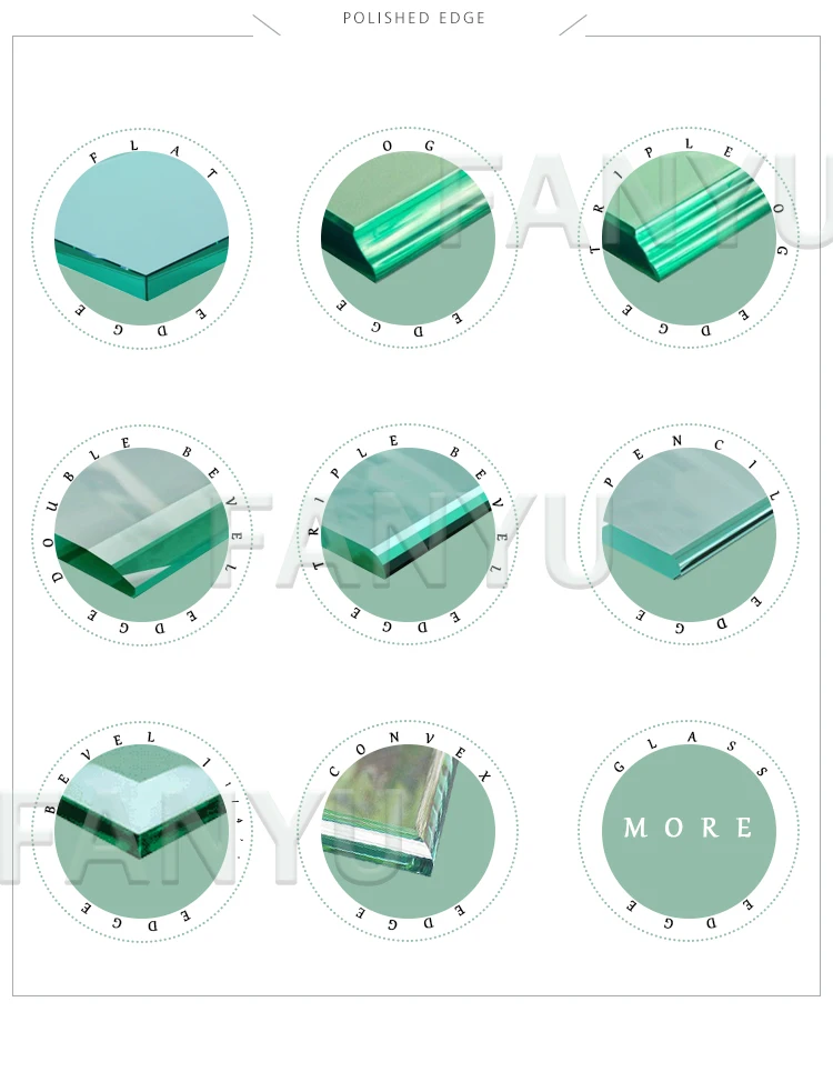 Custom High Quality 3mm 6mm 10mm 12mm 19mm Thick Different Size