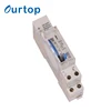 OURTOP 1 Module Width 24 Hours Mechanical Timer Switch 16A Electric Time Switches