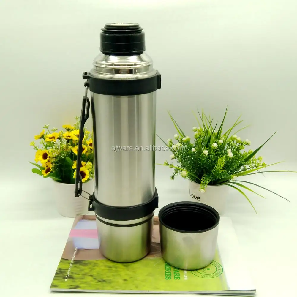 Thermos Big Thermo Vacuum Flask Vacuum Flask With 2cups Stainless Steel