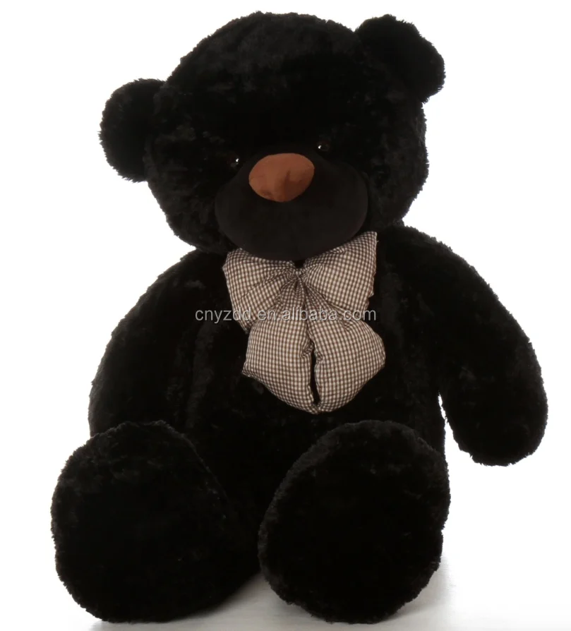 black big teddy bear