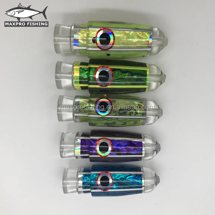 Customized Foil Mirror Red Eyes Tinted Color Head Abalone Shell