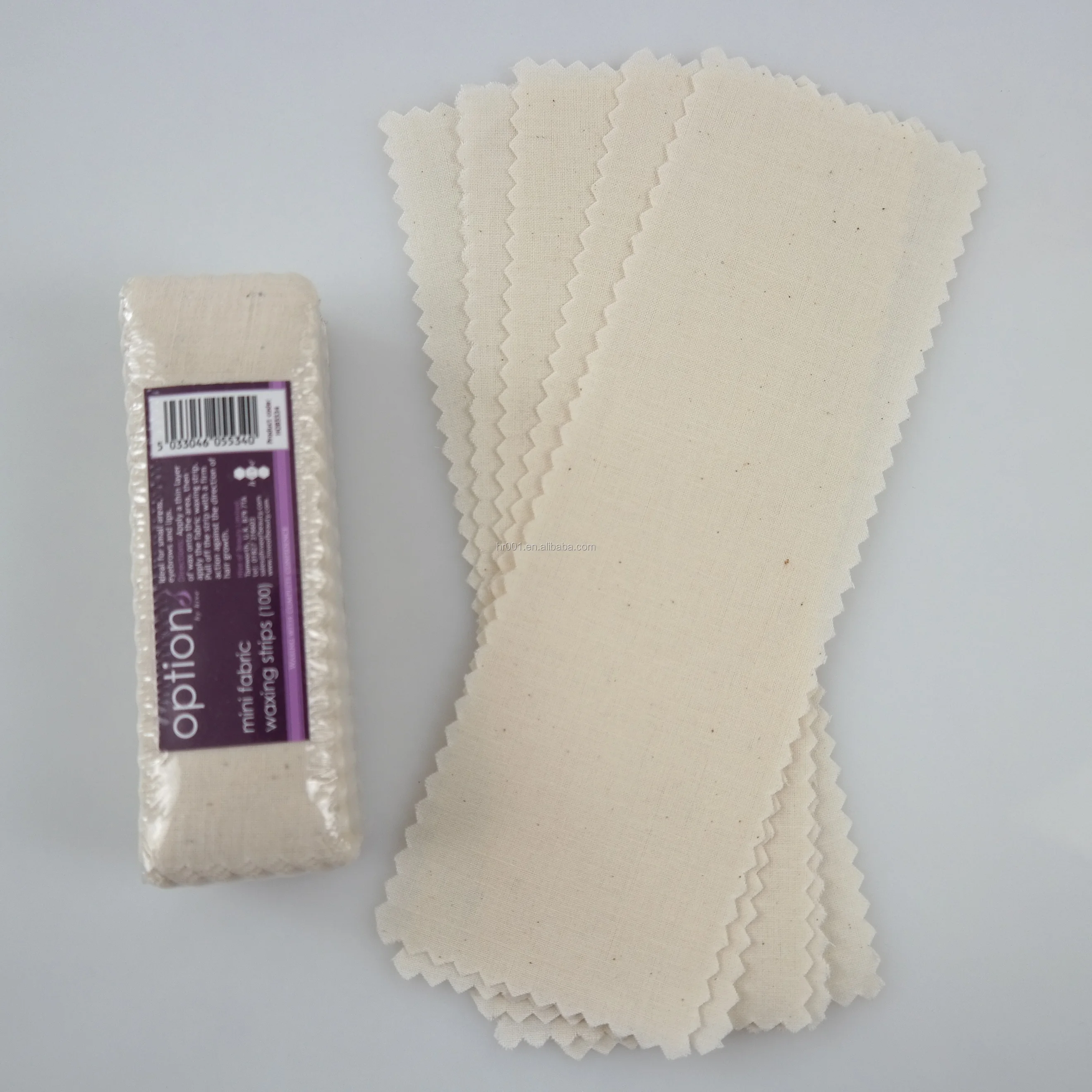 Oem Disposable Muslin Depilatory Waxing Strips For Women 7.6cmx23cm