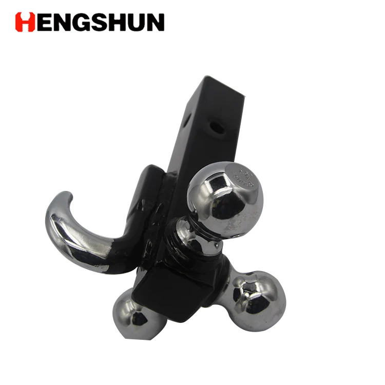 17/8" /2" /25/16" Fits 2" Receiver Towing Triple Ball Tow Trailer