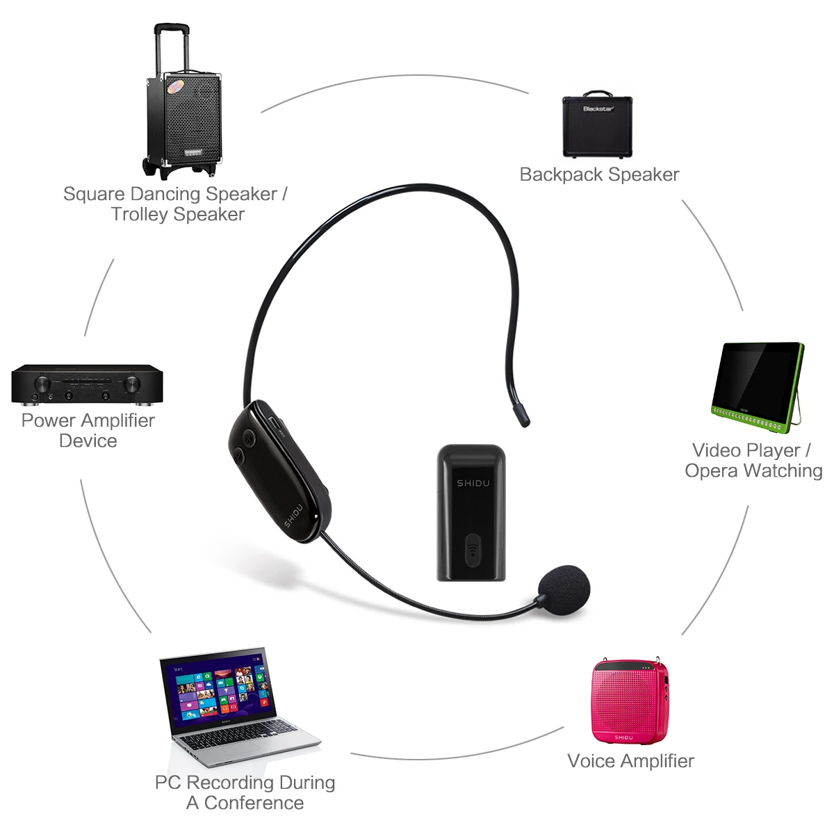 affordable wireless headset with mic