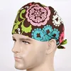 Factory Price Simple Medical Hospital Surgical Scrub Caps Cotton Printed Decorates
