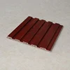 TV background WPC wood plastic wall paneling