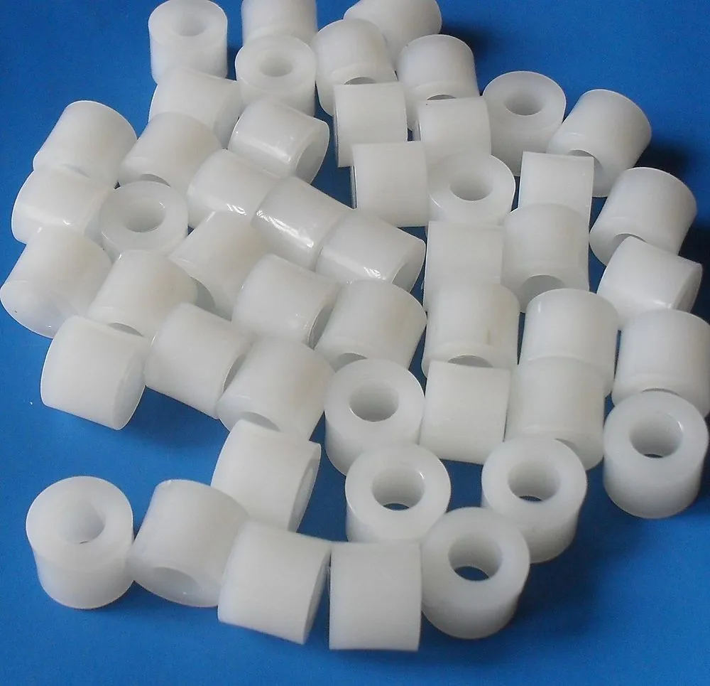 Black White Nylon Plastic Pom Pillar Tube Round Injection Spacer Buy