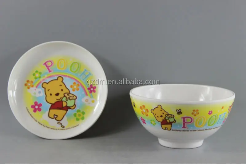 Kid's Melamine Bowl And Dish