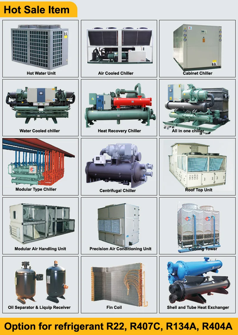 industrial Air Cooled vortex scroll liquid type chiller machine price