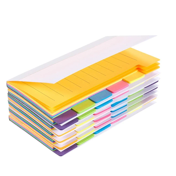 Fineliner Color 3 Pack Divider Sticky Notes,School Office Supplies ...