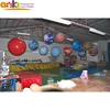 Customized party inflatable planet balls led lighting solar system nine planets