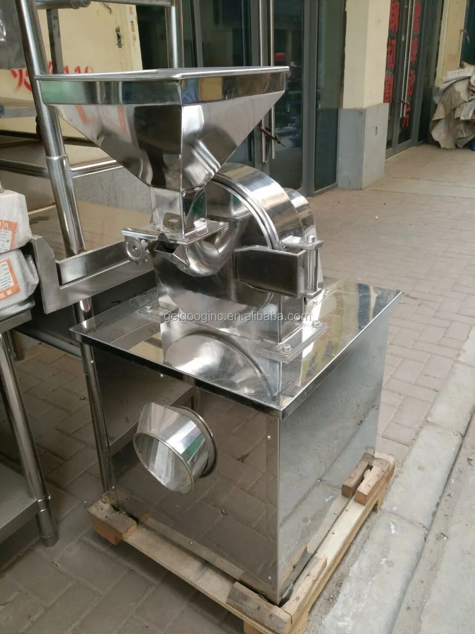 Commercial Gry Ginger Grinding Machine Spice Chilli Grinder Machine
