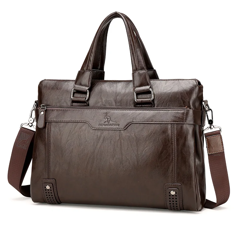 Wholesale China Custom Good Quality Men Cheap Leather Bag Buy Custom