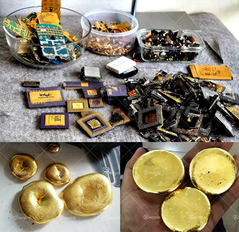 Waste Pcb Recovery Machinery E Waste Recycling Unit