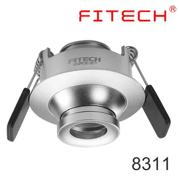 high quality 1w mini 12v led recessed light with focus zoom for