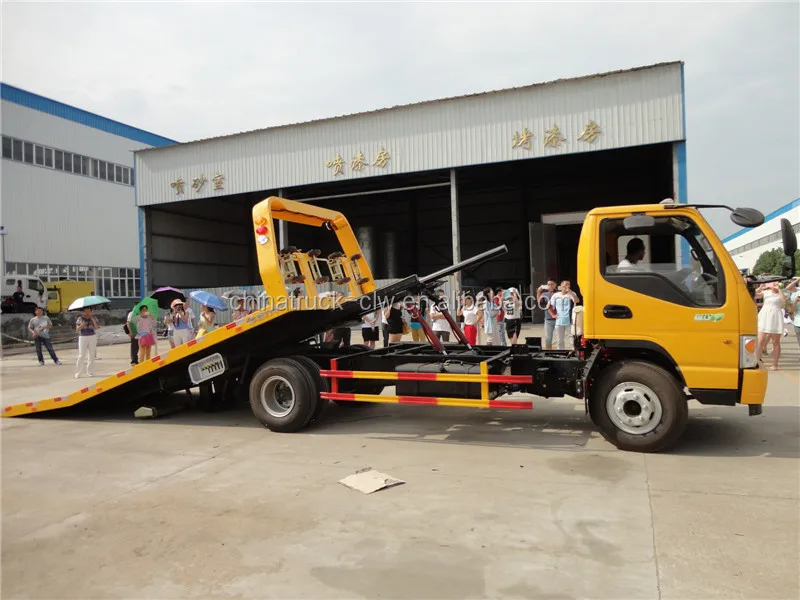 Jac 4 Ton Hydraulic Winch Slide Flat Bed Recovery Rollback Wrecker