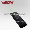 smooth touch key wireless laser presenter with play slide and Esc function