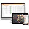 Free test factory price retail/restaurant POS English android software ZK-V8