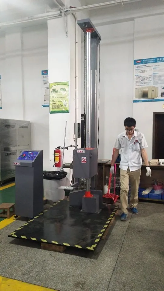 digital display package drop testing machine