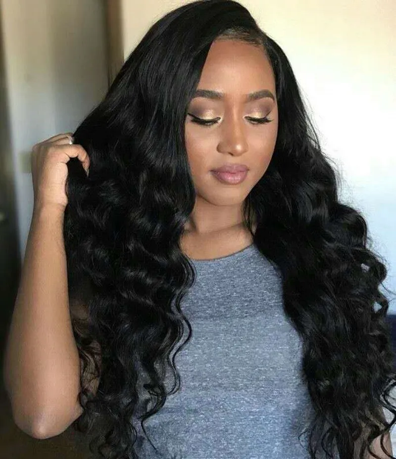 Double Drawn 613 Lace Front Human Hair Wig,Natural Hair Extention And