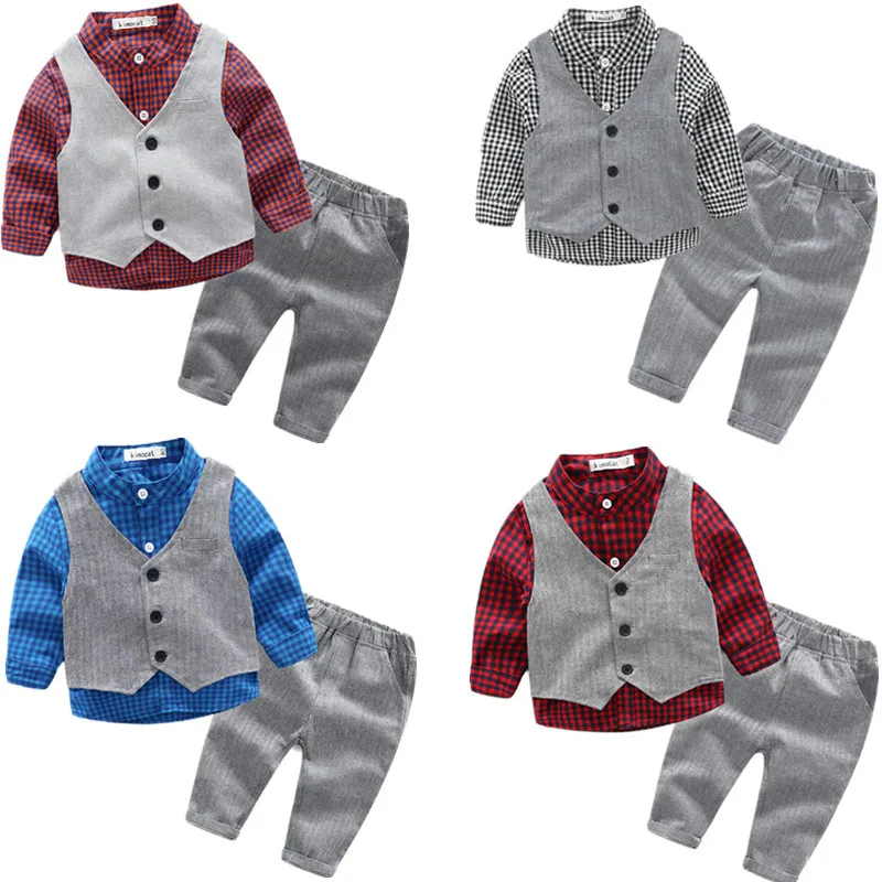 Online Shopping Children Boy Clothing Sets Fashion Child Suit For