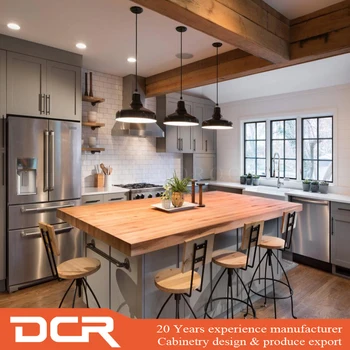 2017 Hot New Products Luxury Wooden Kitchen Cabinet Special Design