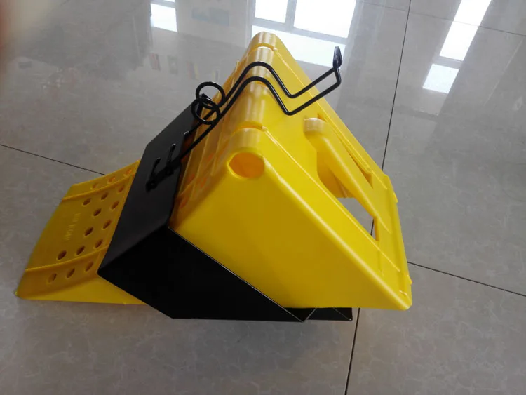 Wheel Chock With Holder For Easy Removal,Helps Keep Your Trailer Or Rv