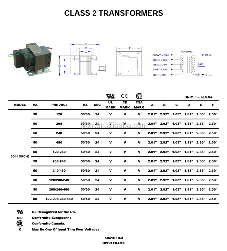 Ul/cul Approved Transformer 120v To 24v,240v Isolation Transformer,Microwave Oven Transformer