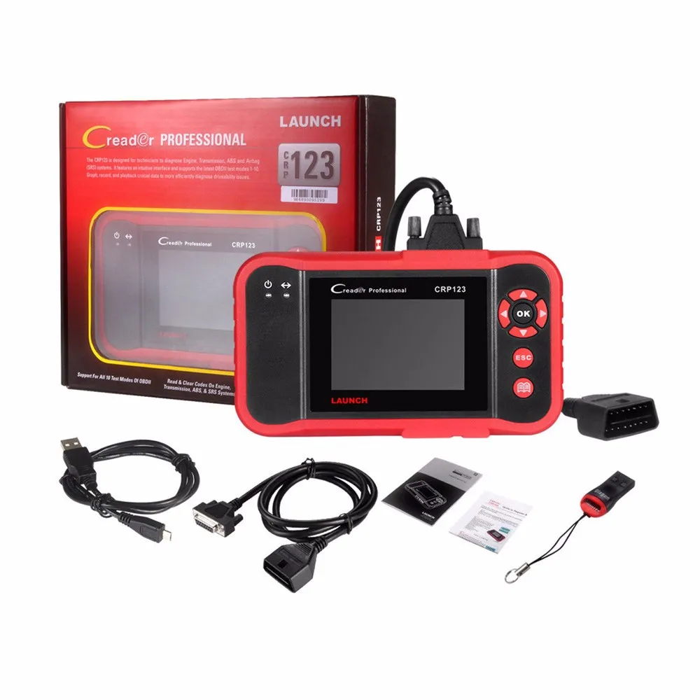 Launch Creader Professional Crp123 Global Version Car Code Reader Scan ...