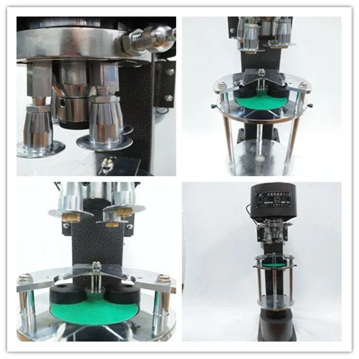 Semiautomatic Wine Bottle Screw Capping Machine For Glass Bottles