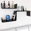home decor Chinese corner wall shelf unit