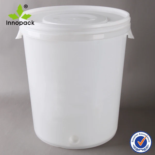 Wholesale Home Made Beer 30l Plastic Fermenter Bucket With Lid And Tap