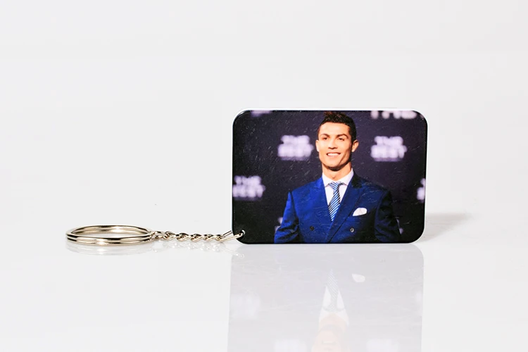 Qualisub 1mm Thickness Ornament Pendant Aluminum Sublimation Pet Paw Ornaments Blank for Christmas in Double sides printing