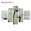 Factory Supply Priced Seiko UV Ray 2D Spray Painting 3D Acoustic Diffuser Wall Sound Insulation Panel