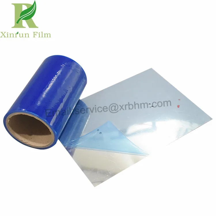 Blue Self Adhesive Aluminum Sheet Protective Film Without Gluing Buy