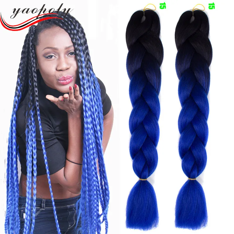 Hot Selling Synthetic Hair Extension Super Jumbo Braid Two Tune