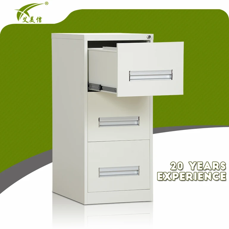 Strong Metal Plastic Handle Drawer File Cupboard Design Steel